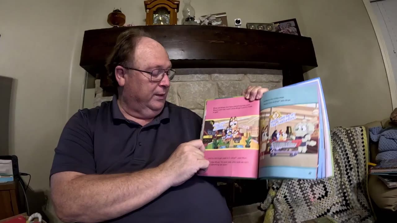 Bluey Goes Shopping At The Hammerbarn