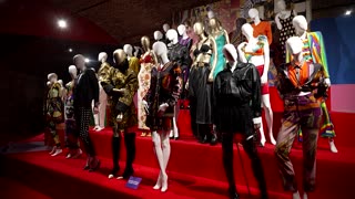 London exhibition puts vintage Versace designs on display