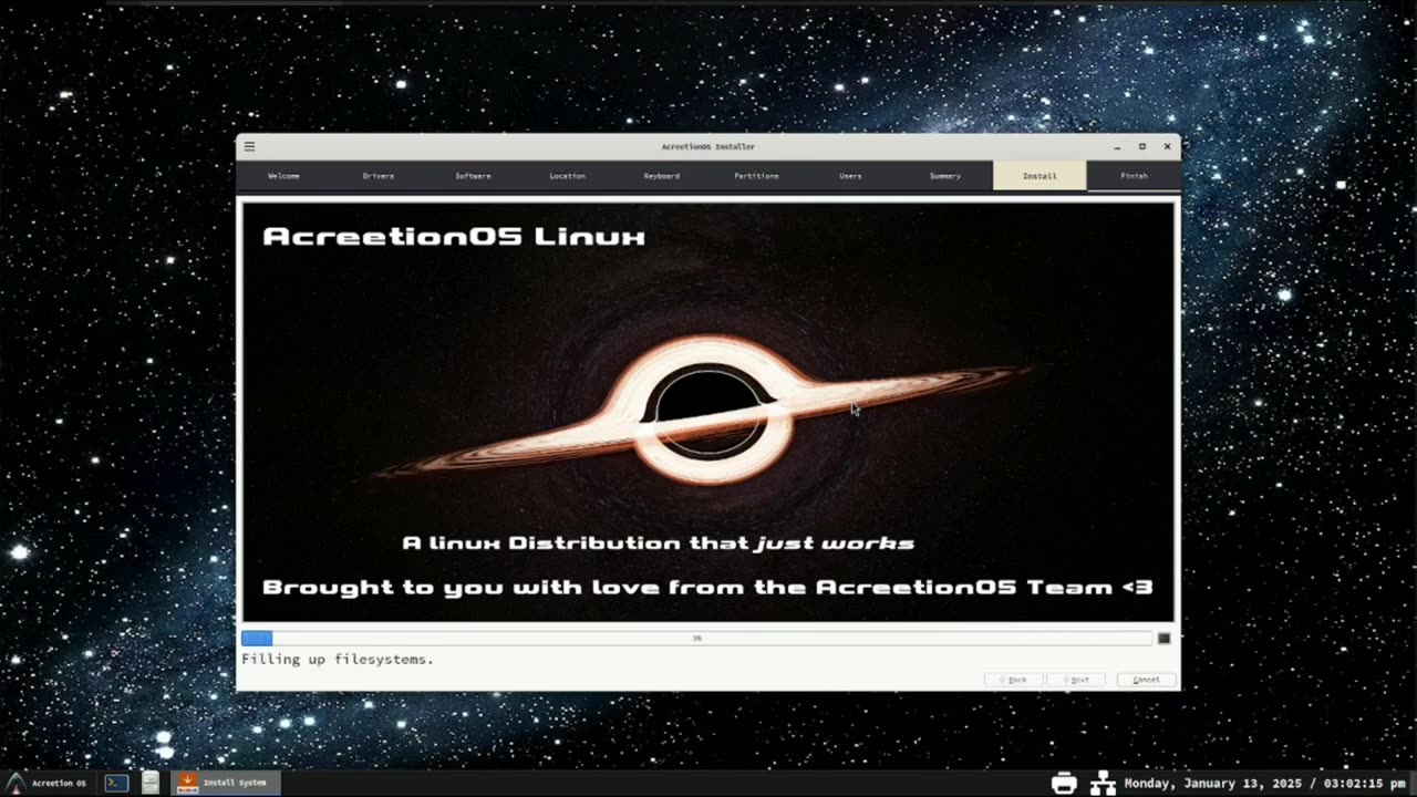 How to install AcreetionOS