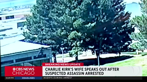 Charlie Kirk's widow speaks out after suspected assassin arrested