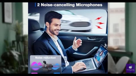 EMEET C960 4K Webcam for PC, 4K UHD Sony Sensor, PDAF Auto Focus, Dual AI Noise-