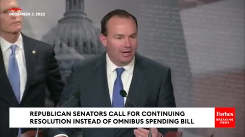 JUST IN Republican Senators Throw Sudden Wrench Into Biden Plan To Fund Government