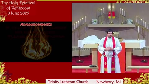Cross Stream: Pentecost Sunday at Trinity