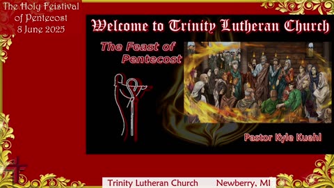 Cross Stream: Pentecost Sunday at Trinity