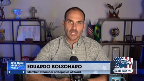 FIRESTORM 🔥 Eduardo Bolsonaro on Persecution of Frmr Brazilian President