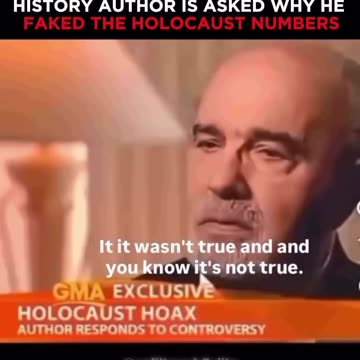 Herman Rosenblat Admits to the Holocaust Hoax