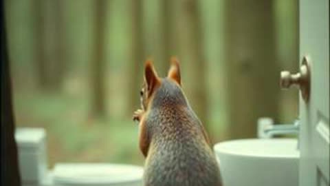 Poopy outside 1