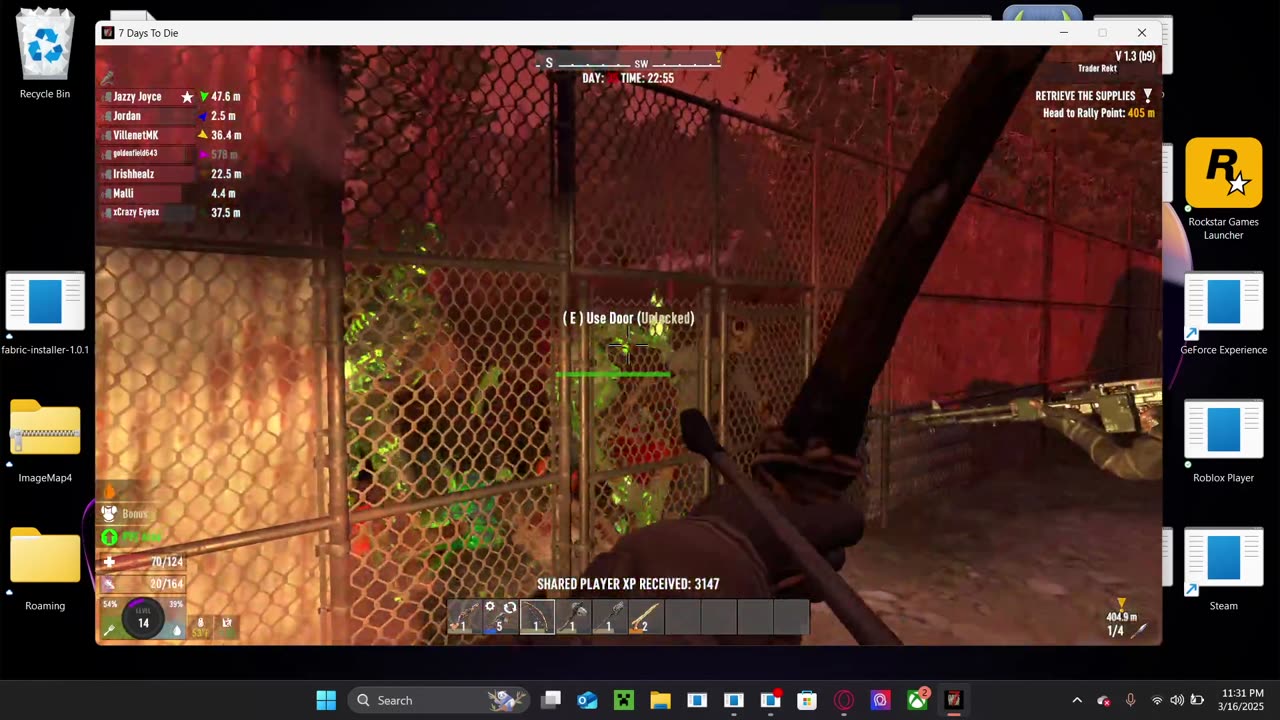 [Full Gameplay #110 -2025] 7 DAYS TO DIE: [PVE] [14.03.2024] PoBx Server 4 - EP04 (Blood Moon)