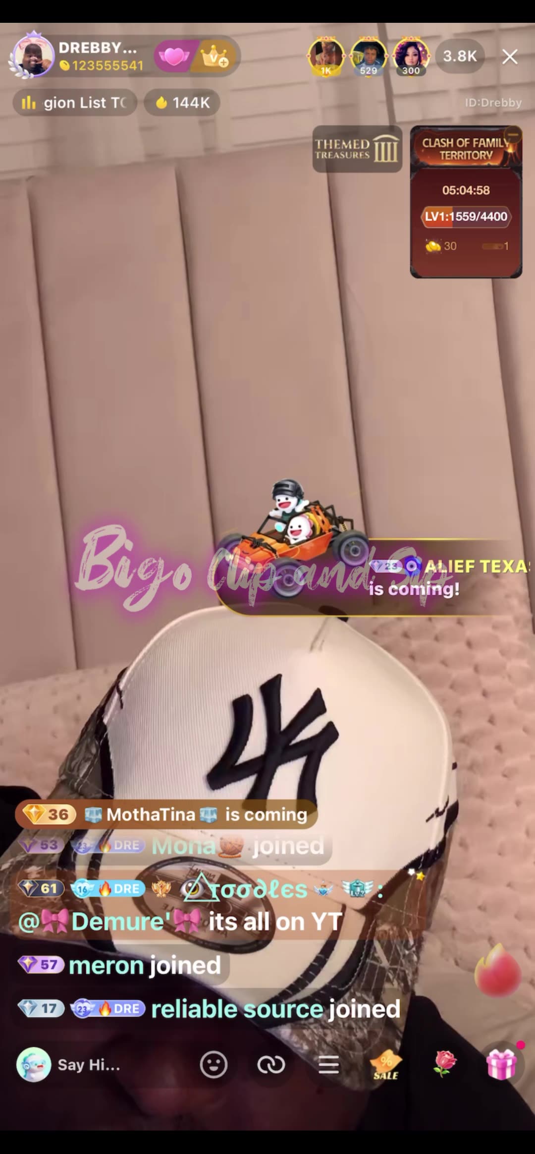 DreBaby upset after 21 talked about his mom 8/29/25 #bigoclipandsip