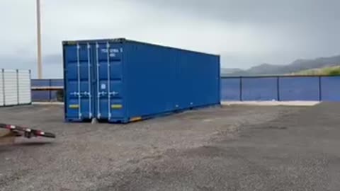 How We Unload a ShippingContainer. Order Yours Today! | USA Containers