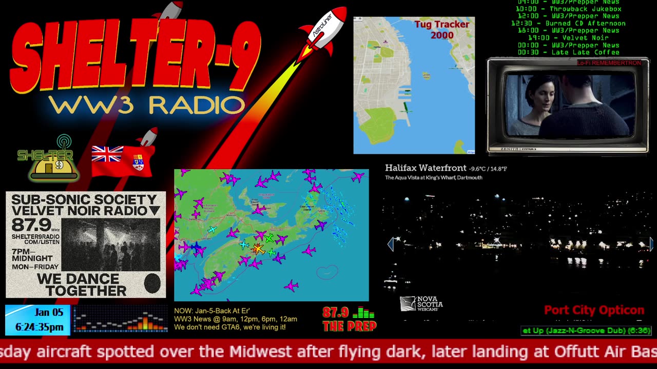 87.9FM-The Prep! | LIVE 24/7 Music/WW3-News/Prepping/Wx