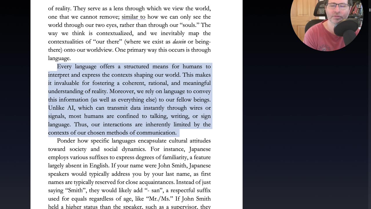 Chapter 2 - Part 4 The World of Language and Transient Life Views of Culture