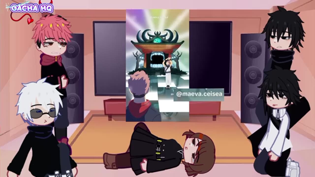 Jujutsu Kaisen Characters React To Yuji Itadori And His Family | Put At 2x Speed | JJK | Gacha React