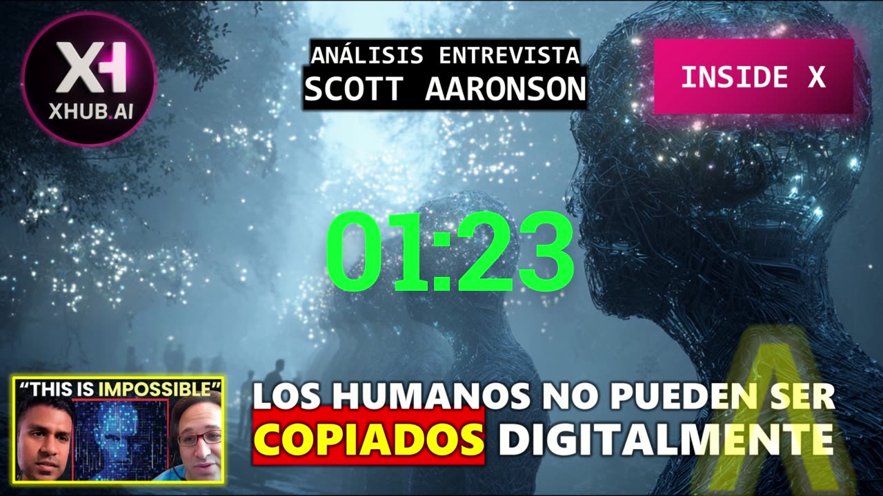 LOS HUMANOS NO PUEDEN SER COPIADOS DIGITALMENTE