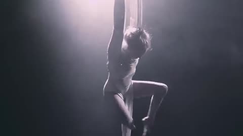 Penelope Elena on Aerial Silks 💫 - 👉Nothing else matters👈