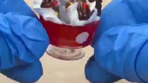 Create a Mini Brands Disney Snacks Mickey Parfait