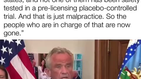 RFK Jr. on child vaccines