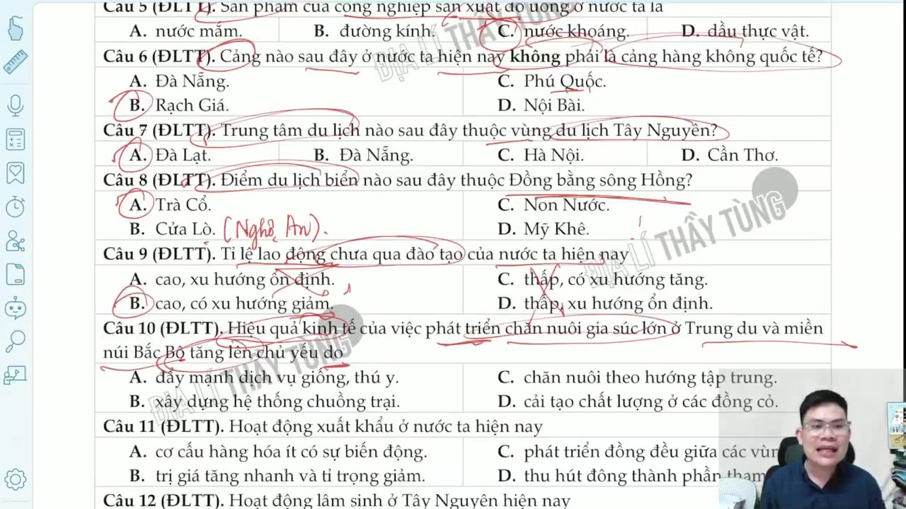 ĐỀ THI THỬ SỐ 10 ( BỨT PHÁ )