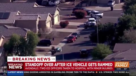 2 more ICE Agents now hospitalized after another vehicle ramming attack in Arizona.