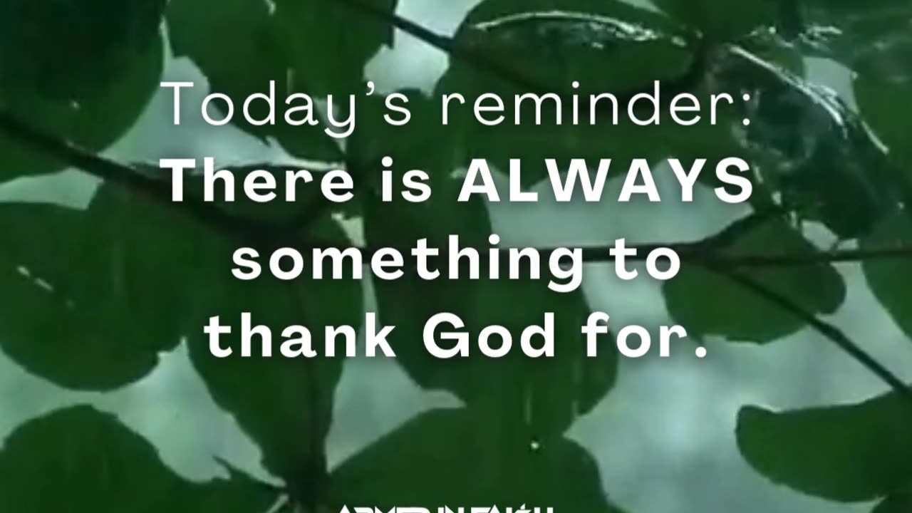 “Every good and perfect gift is from above.” — James 1:17