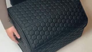 Car Trunk Organizer Black “Hexy” by Owleys