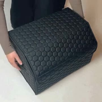 Car Trunk Organizer Black “Hexy” by Owleys