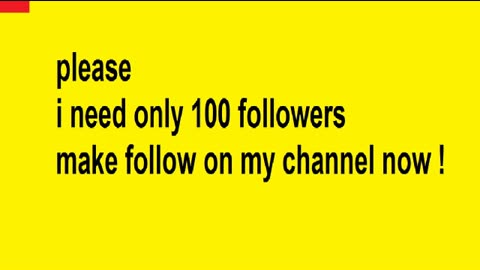 Help me reach 100 followers on Rumble! رجاء تابعني على رمبل لأصل إلى 100 متابع