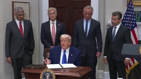 President Trump Explains 'Price Controls' With Pharmaceuticals