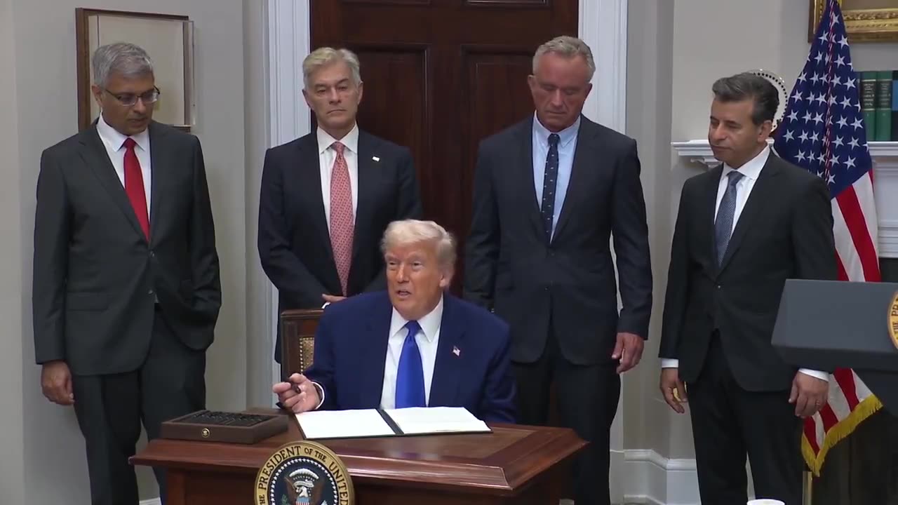 President Trump Explains Price Controls With Pharmaceuticals