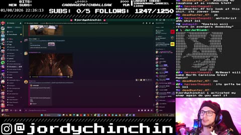 🆘THURSDAY THRILLIN’🆘 | 🔴LIVE ➤ twitch.tv/jordychinchin