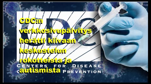 CDCn verkkosivupäivitys herätti kiivaan keskustelun rokotteista ja autismista
