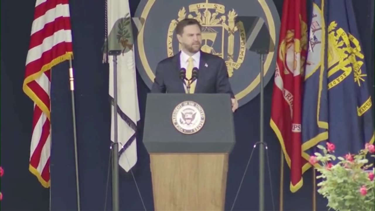 JD Vance Says Trump Admin Is 'Rooting' For All Naval Academy Graduates No Matter Their Politics