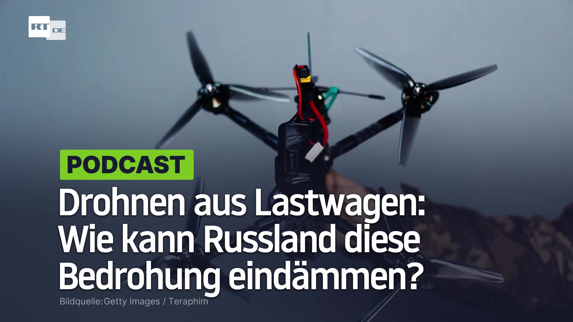Drohnen aus Lastwagen: Wie kann Russland diese Bedrohung eindämmen?