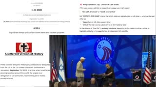 HR 5300 A Bill to Guide Foreign Policy & for Other Purposes & 50 States One Israel