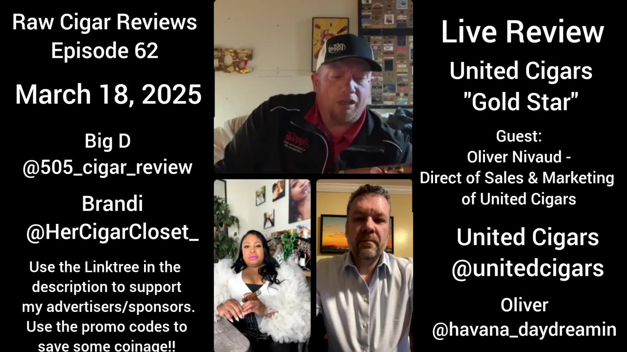 Raw Cigar Reviews (Episode 62) - Oliver Nivaud of United Cigars