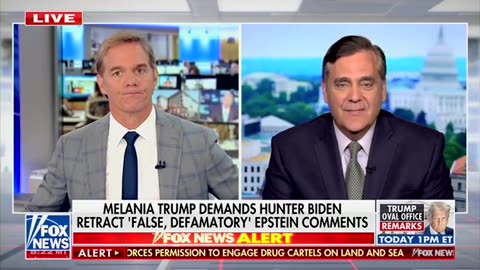 Jonathan Turley Says Hunter Biden Will Likely Lose Fight Against Melania Trump