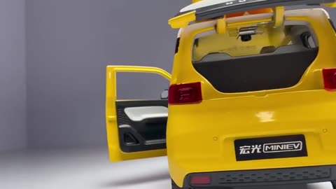 Unboxing of Wuling Mini EV Diecast Model Car _part3