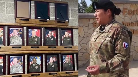 💥Ft McCoy Garrison's cmdr refuses to display POTUS & SecDef's photos.