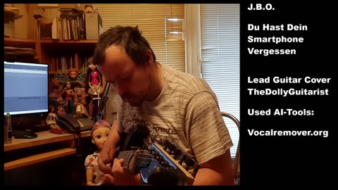 J.B.O. - Du Hast Dein Smartphone Vergessen [Lead Guitar Cover By TheDollyGuitarist]