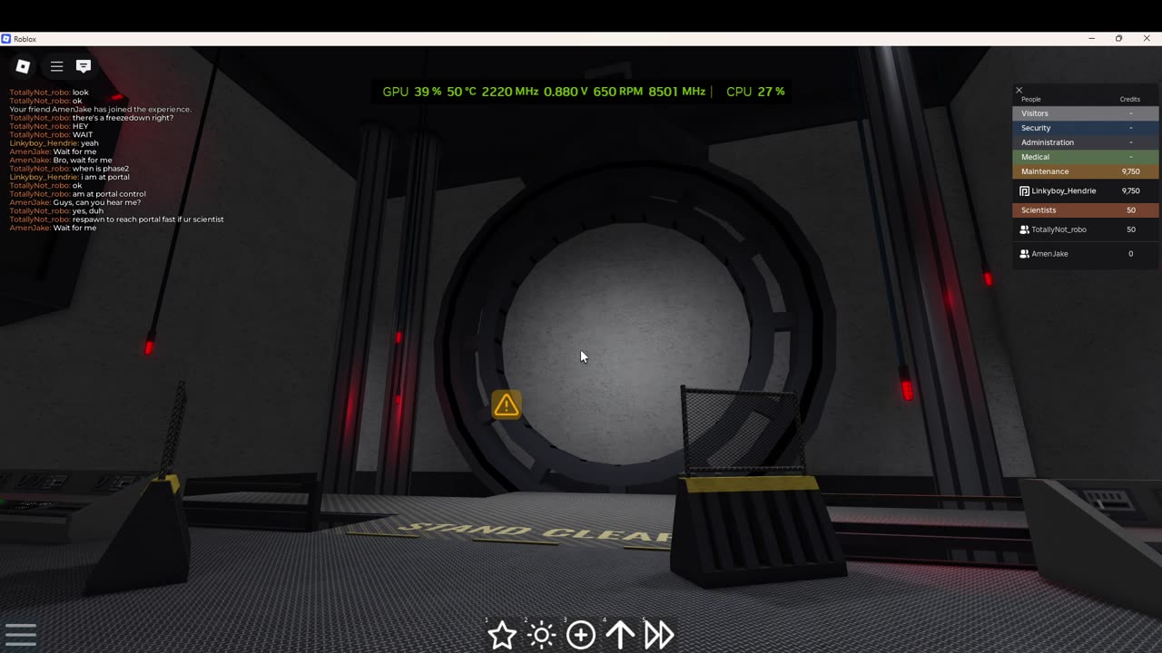 C.S. Research Site - Meltdown and portal escape