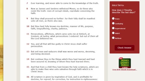 Bible read