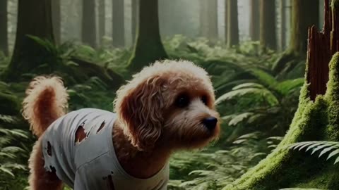 Dog Rescues Abandoned Lion Cub #doglover #heartwarming #youtubeshorts