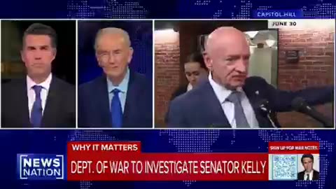 Bill OReilly *TORCHES* Mark Kelly for "HUGE MISTAKE" in telling military to disobey Trump