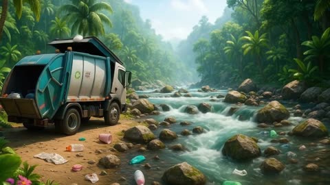 Little trutle lost his home due to garbage | Forest stories #animals #nature