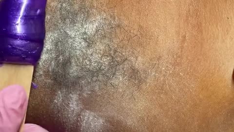 Underarm Waxing Using Sexy Smooth Hypnotic Purple Seduction Hard Wax | @waxing_with_mie