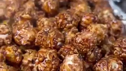 Chocolate popcorn.