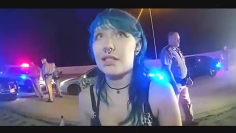 Drunk Blue Haired Driver Claims ‘Husband Was Driving’ – But No One Else Was in the Car