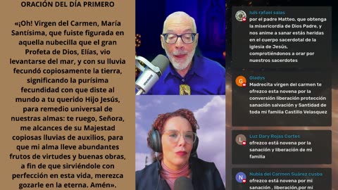 ROSARIO MILAGROSO DE SANACIÓN INTERIOR CON LA VIRGEN DEL CARMEN - DIA 1