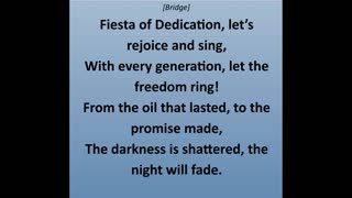 Light Up The Seven original Hanukkah song lyrics video