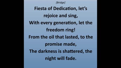 Light Up The Seven original Hanukkah song lyrics video